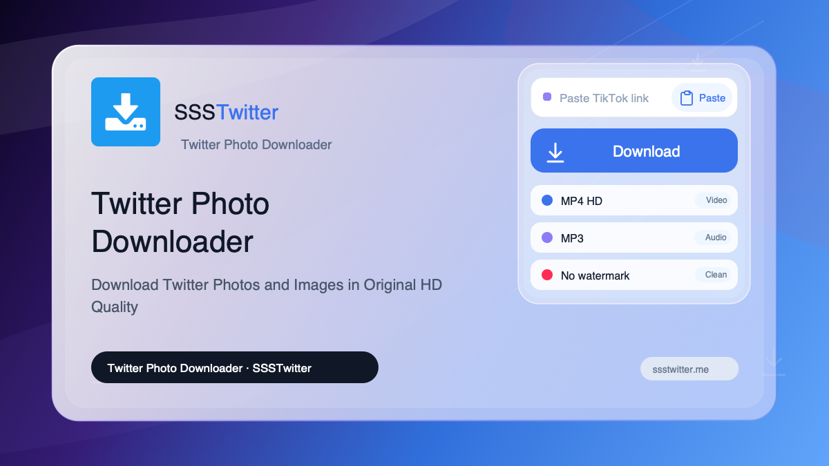 Twitter Photo Downloader