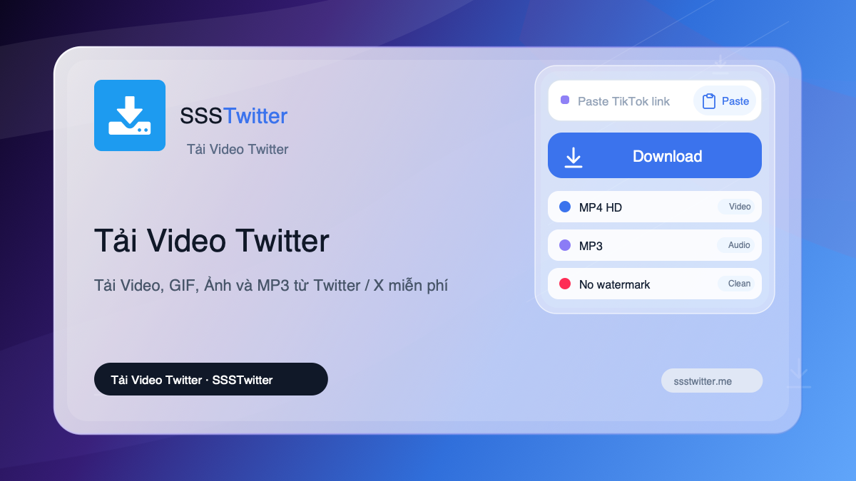 Tải Video Twitter