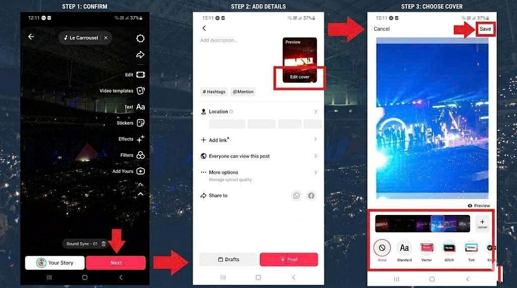 5 Ways to Get High-Quality TikTok Thumbnails, No Blur, No Watermark - SaveTik guide
