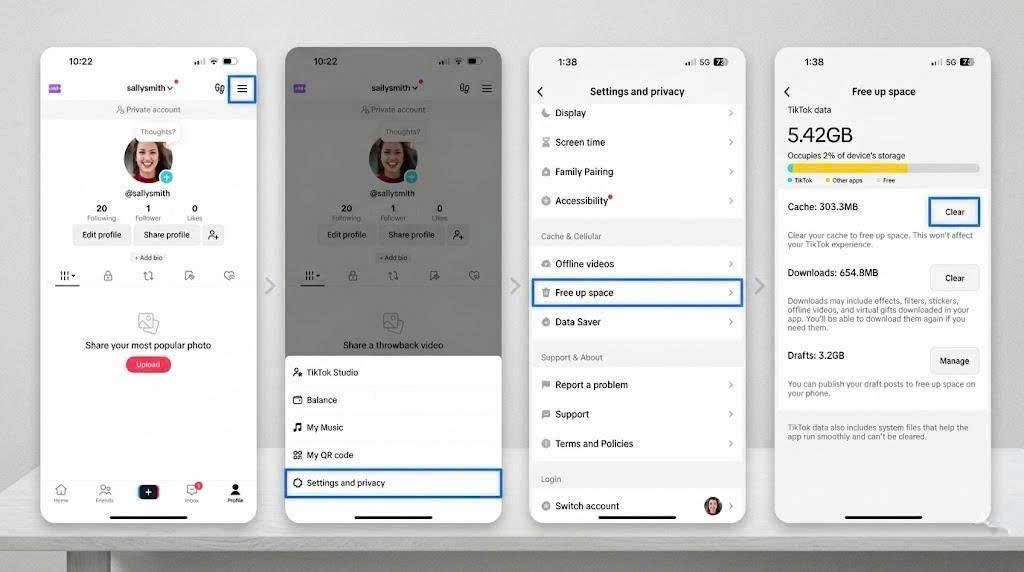 7 Effective Ways to Fix the Unable to Download TikTok Videos Error - SaveTik guide